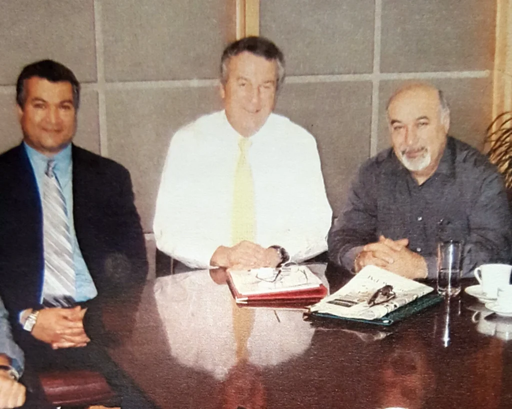 With the former Consul General of Canada in Dubai