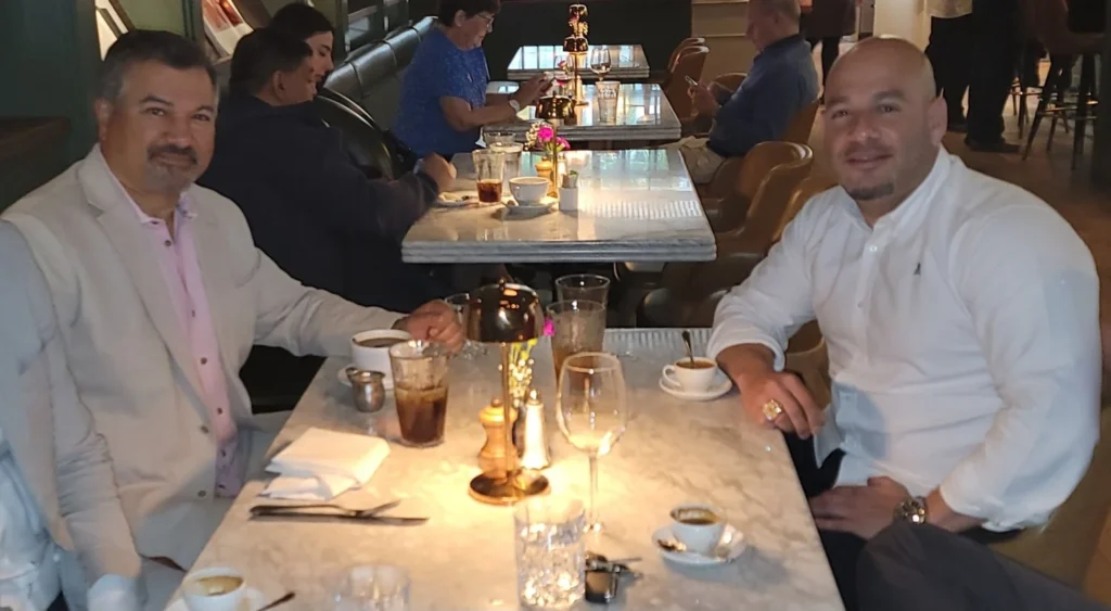 With Ramiro Restrepo, Owner of MAGE; winner of the 2023 Kentucky Derby