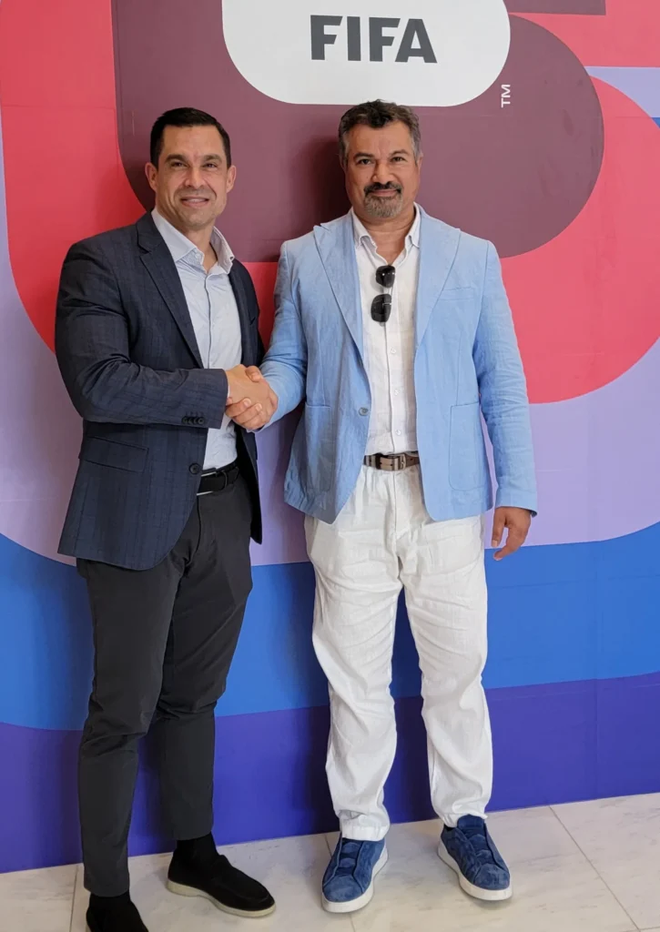 With the Mayor of the City of Coral Gables, Florida, Vince C. Lago