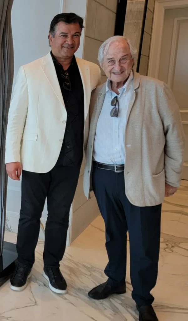 With Sergio Grosskopf, founder/owner of The Chateau Group