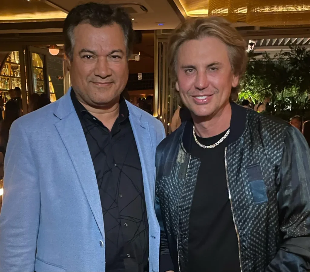 With American TV personality and entrepreneur, Jonathan Cheban