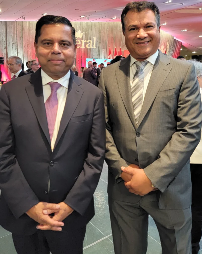 With Gary Anandasangaree, the Minister of Public Safety of Canada