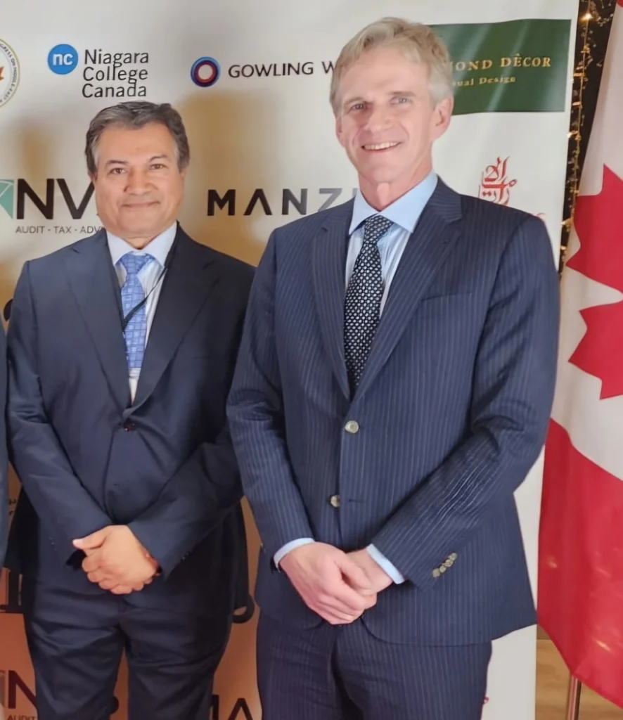 With Andrew Smith, Director General, Pan-African Affairs Bureau at Global Affairs Canada