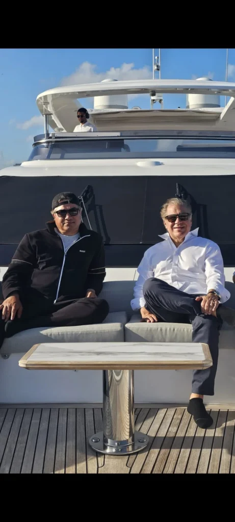 In South Beach Miami with Mr. Art Falcone