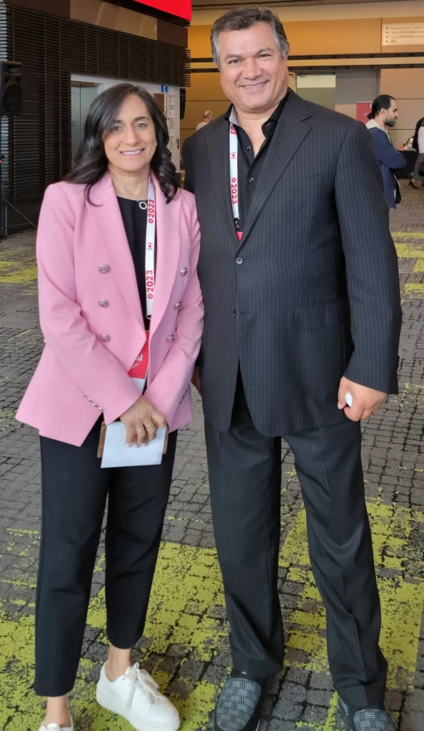 With Anita Anand, MP and Minister of Foreign Affairs