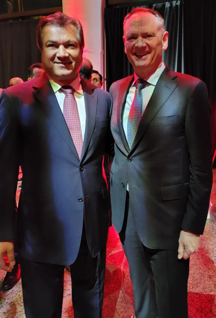 With the Minister of National Defence of Canada, David McGuinty